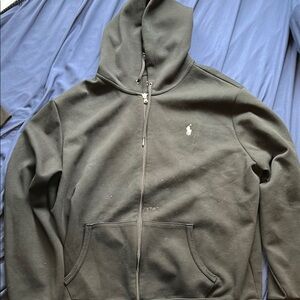 Polo by Ralph Lauren Men's Black Hoodie Sweater